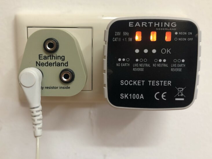 EU stopcontact aardetester