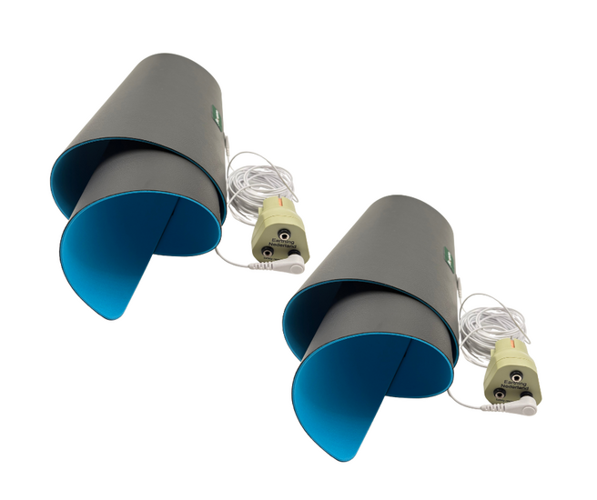 Earthing&reg; Set van 2 x Universele aardingsmat incl. 2 x EU aansluitset