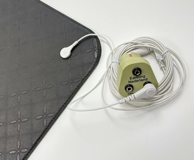 Earthing&reg; Meditatie aardingsmat met speciale magnetische aansluitkabel