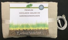 Premium aardingsonderlaken 160cm