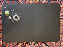 Earthing&reg; mat for meditation with cable