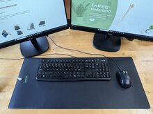 Earthing&reg; Universele aardingsmat met aansluitkabel en EU aardingsstekker