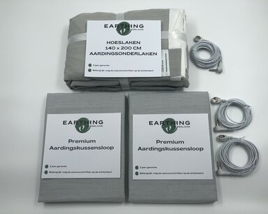 Slaapset voor 2 personen, 140 cm hoeslaken met 2 kussenslopen