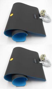 Earthing® Set van 2 x Universele aardingsmat incl. 2 x EU aansluitset