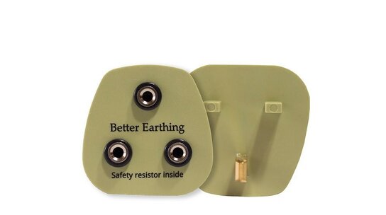 UK earthing adapter